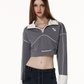 Bicolor Cropped Pullover VSE0004