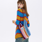 Multi Border Cardigan MLD0020