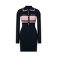 Polo Rib Knit Mini Dress IMO0039