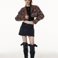 Plaid Panel Jacket VSE0003