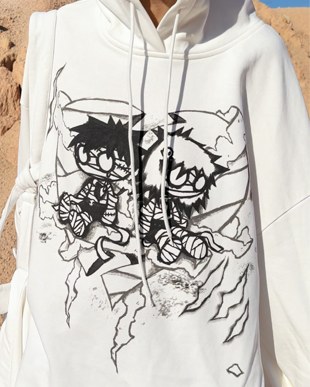 Mumini Couple Printing Hoodie CRC0083