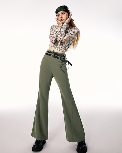 Korean Flare Pants IMO0048