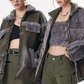 Fur Leather Jacket VSE0025