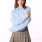 Lazy Tassel Polo Collar Sweater ZZF0032