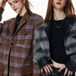 Plaid Panel Jacket VSE0003