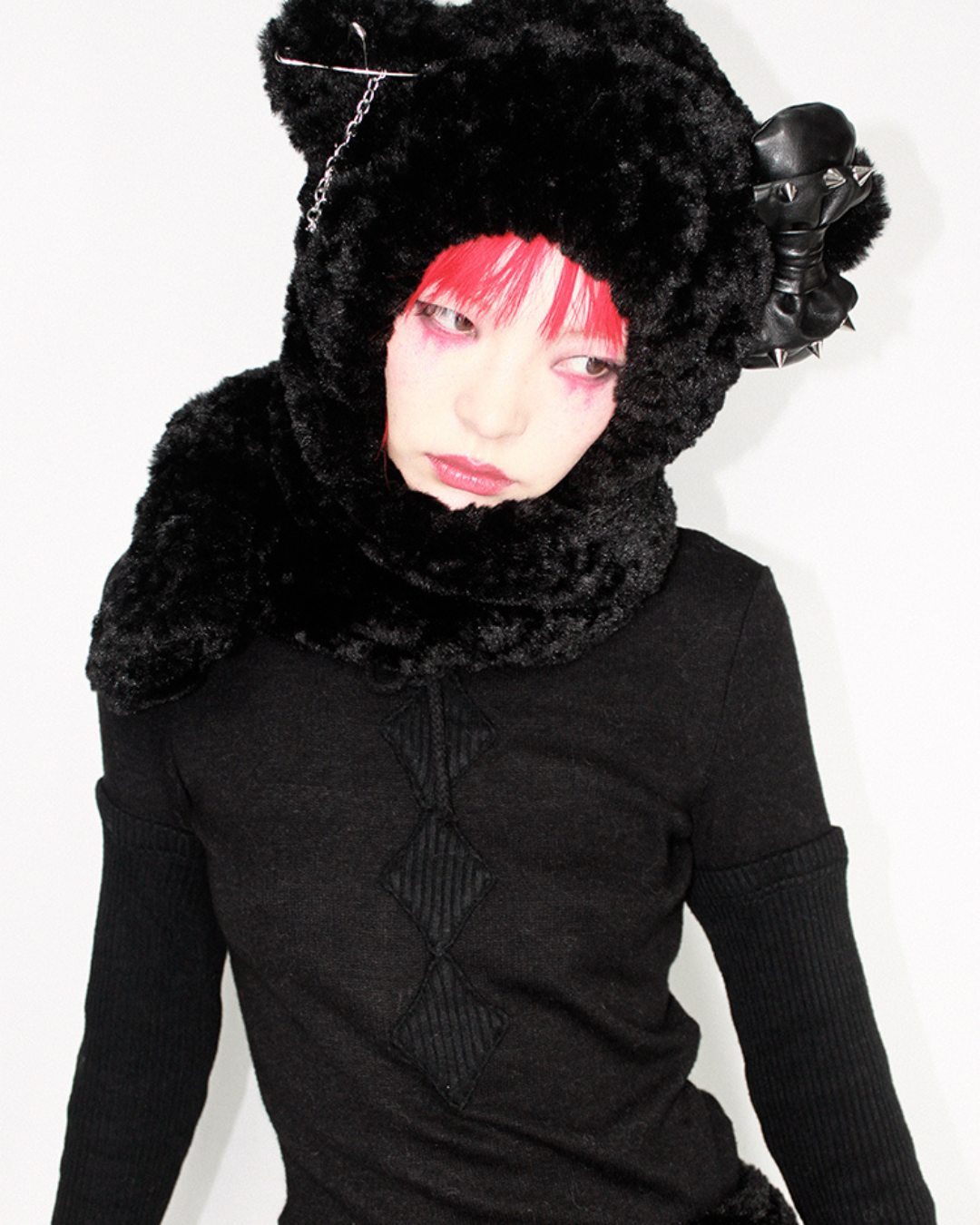 Punk Cat Scarf Hat CRC0002