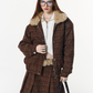 College Style Plaid Jacket & Skirt VSE0015