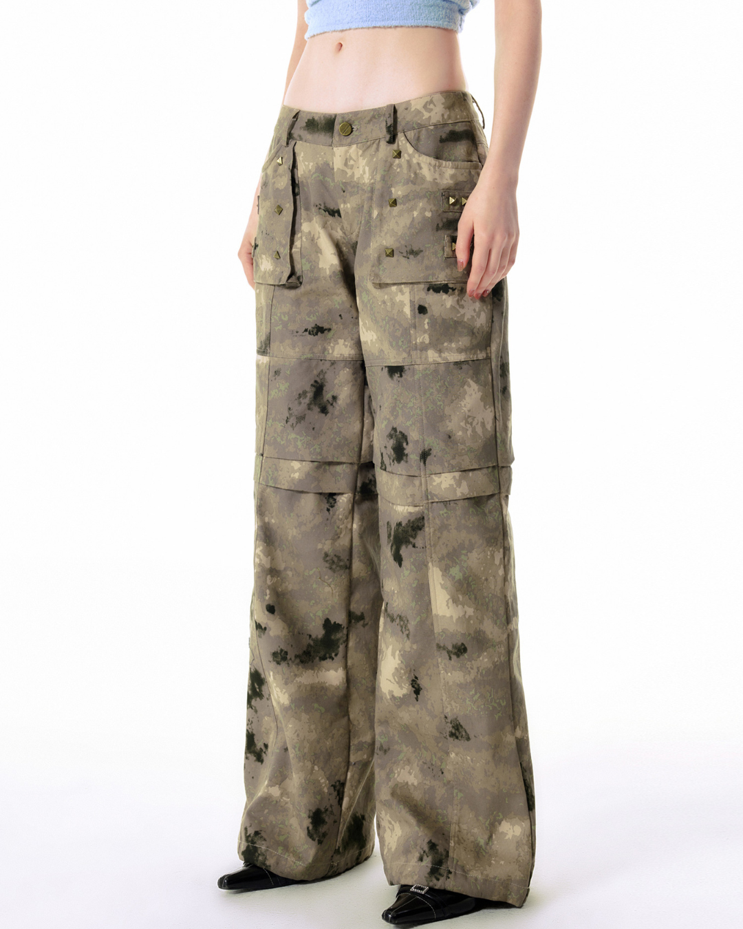 Loose Camouflage Wide Pants VSE0038