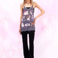 Dog Printed Contrasting Vest CRC0007