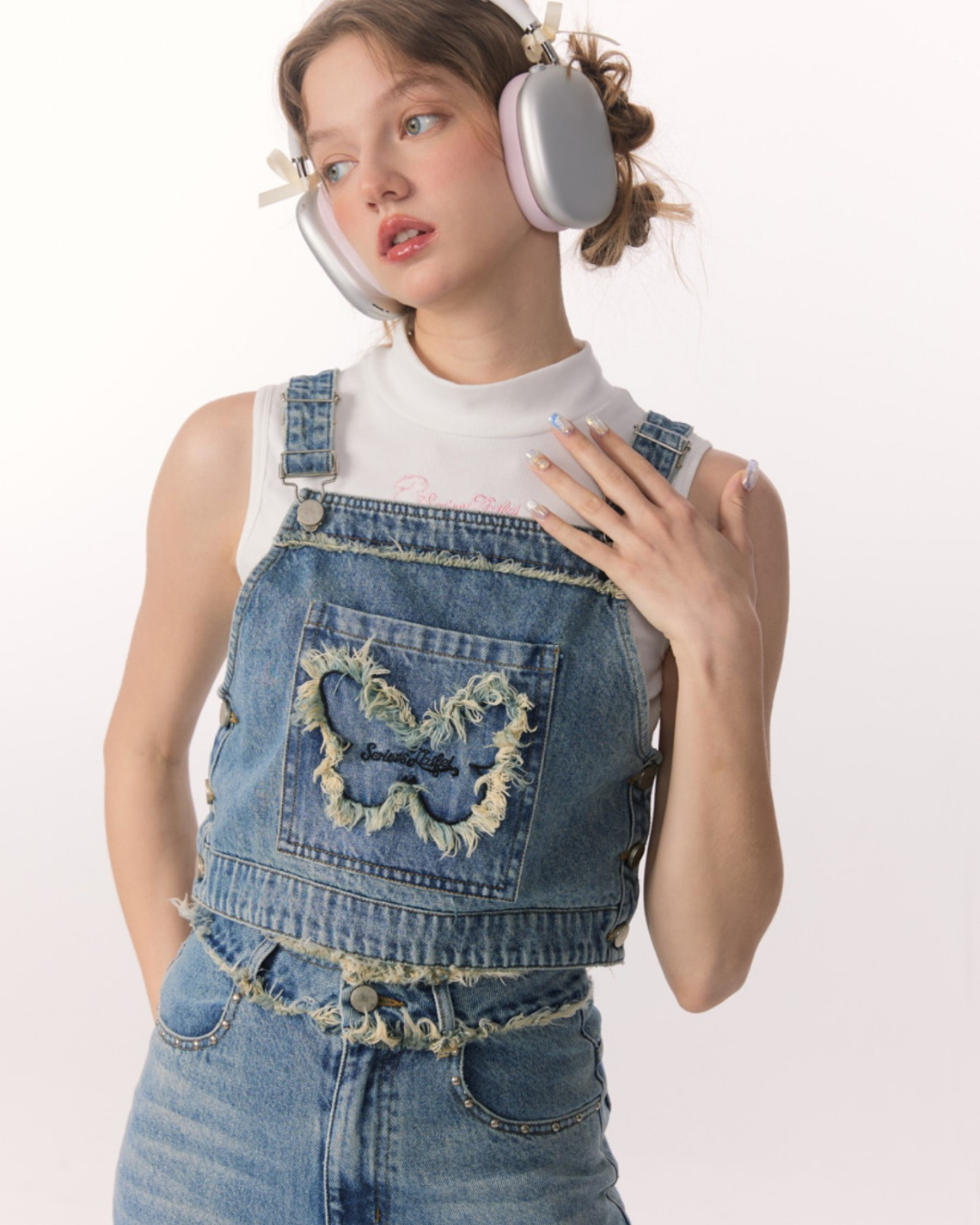 Denim Overalls ZZF0123