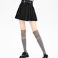 Double Waist Pleated Skirt MLD0022