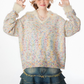 Retro V-Neck Sweater ZZF0101