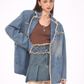 American Retro Tide Denim Jacket ZZF0072