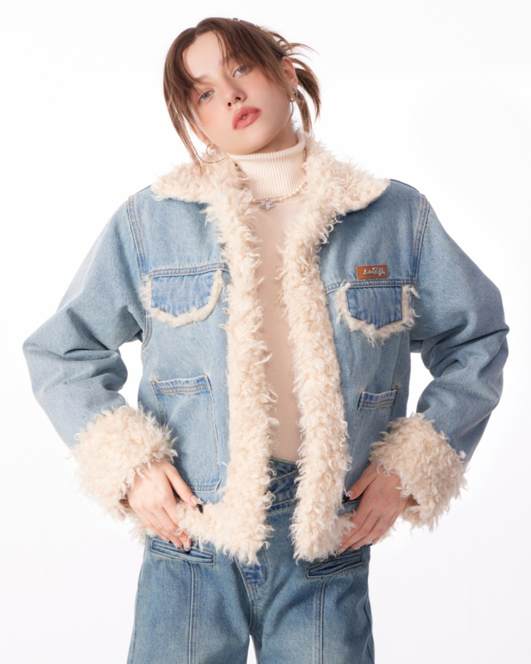 Thick Cotton Denim Coat ZZF0053