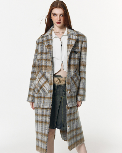 Removable Plaid Jacket VSE0013