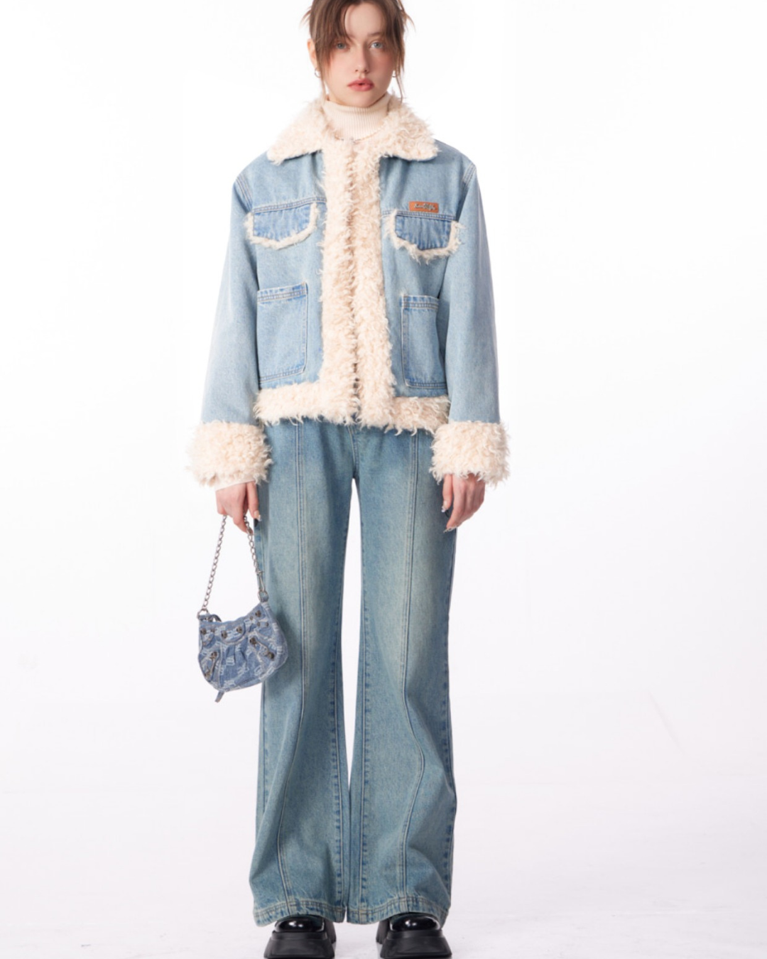 Thick Cotton Denim Coat ZZF0053