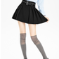 Double Waist Pleated Skirt MLD0022