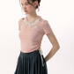 Ruffled Neck Tops ZZF0142