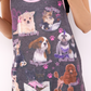 Dog Printed Contrasting Vest CRC0007