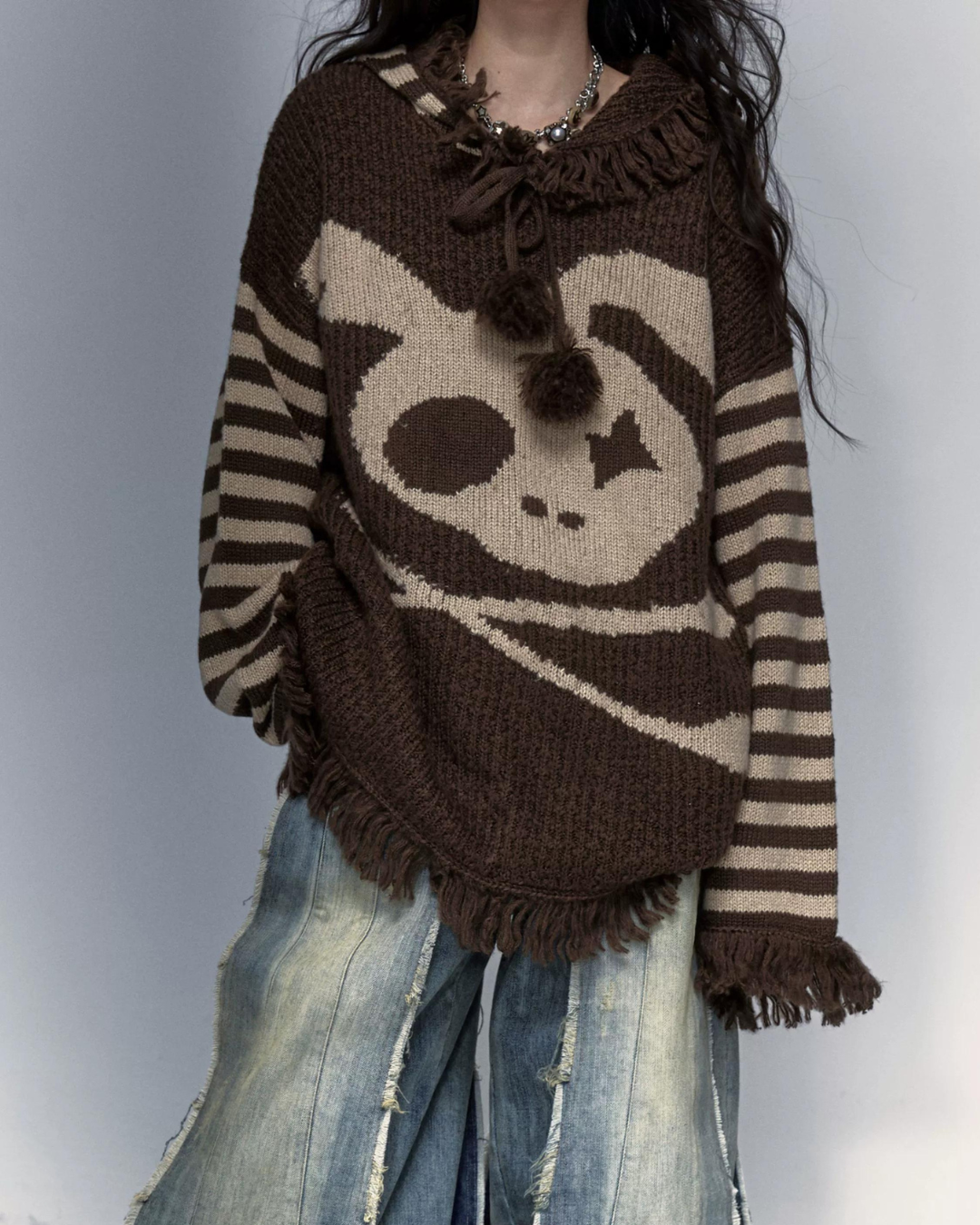 Skeleton Rabbit Casual Knit NOR0005