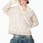 Retro V-Neck Sweater ZZF0101