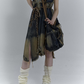 Gradient Vintage Denim Skirt NOR0030