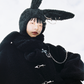 Little Rabbit Plush Scarf Hat CRC0092