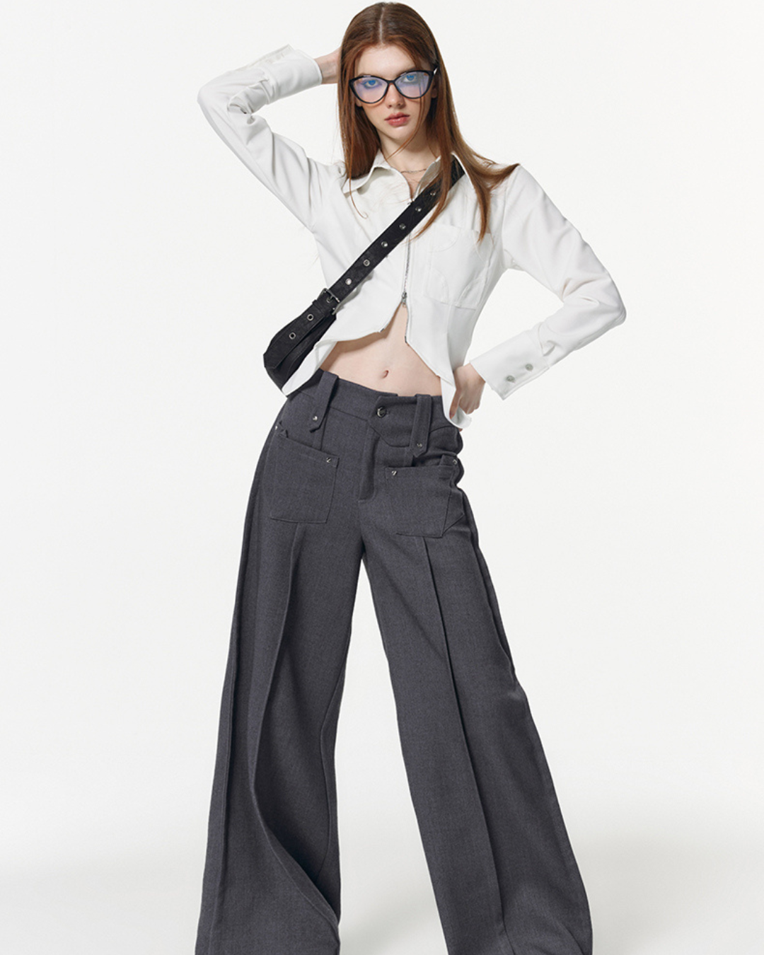 Casual Straight Wide Pants VSE0018