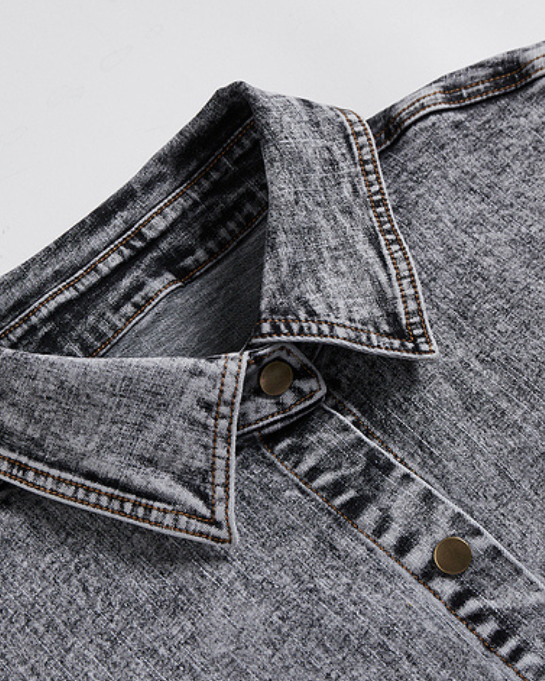 Denim Grey Shirt IMO0047