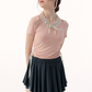 Ruffled Neck Tops ZZF0142