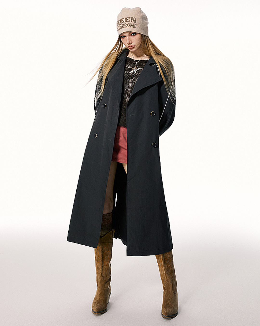 Casual Long Coat IMO0053