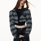Plaid Panel Jacket VSE0003