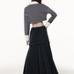 Bicolor Cropped Pullover VSE0004