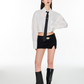 Tie & Pin Short Length Shirt EIT0019