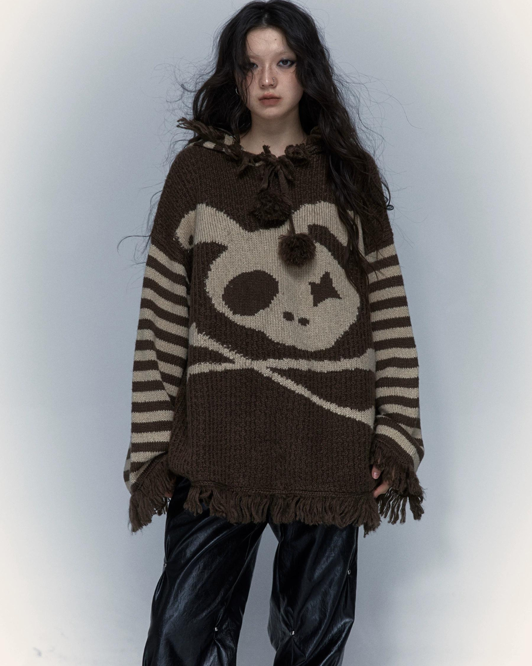 Skeleton Rabbit Casual Knit NOR0005