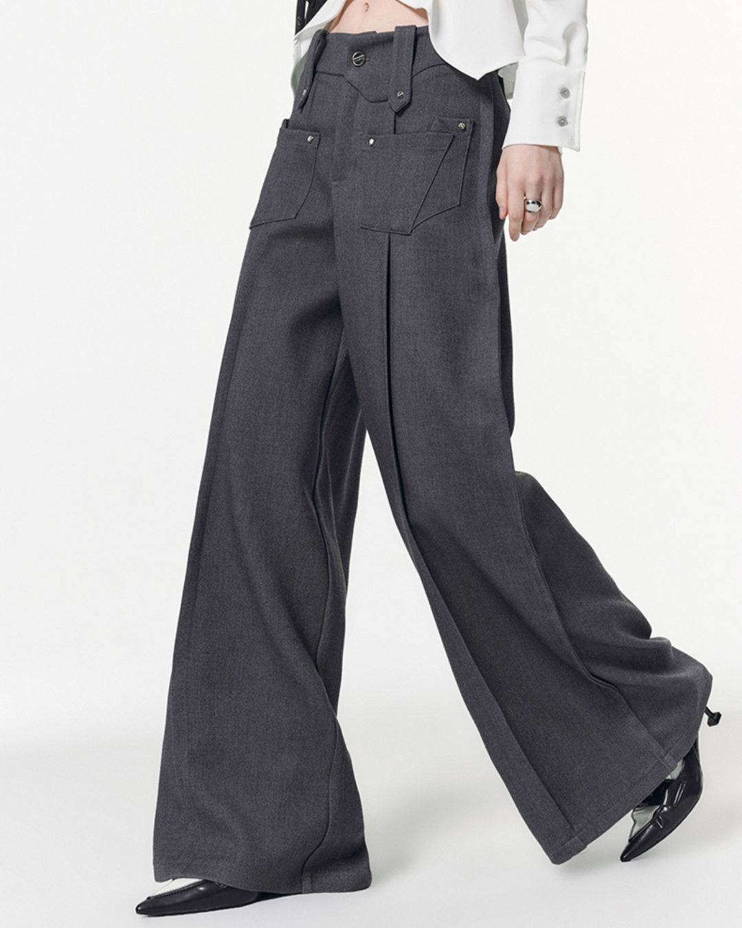 Casual Straight Wide Pants VSE0018