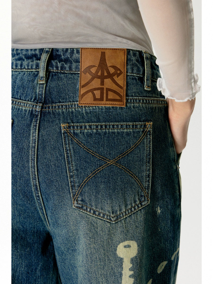 Dream Vintage Loose Straight Jeans ART0008