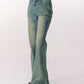 Wide Legged Denim Pants ZZF0116