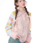 Border Polo Knit Tops ZZF0343