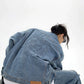 Emboss Logo Denim Jacket YLS0115