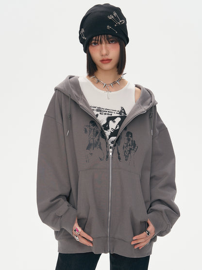 Street Zip Up Hoodie YKH0009