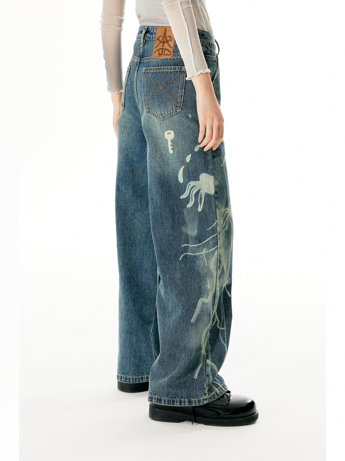 Dream Vintage Loose Straight Jeans ART0008