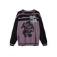 Striped Ripped Graffiti Sweater  CEN0025