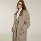 Big Color Elegant Shaggy Coat keb0002