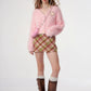 Retro High Waist Plaid Short Skirt ZZF0284