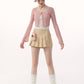 Pleated Mini Skirt Pants ZZF0138