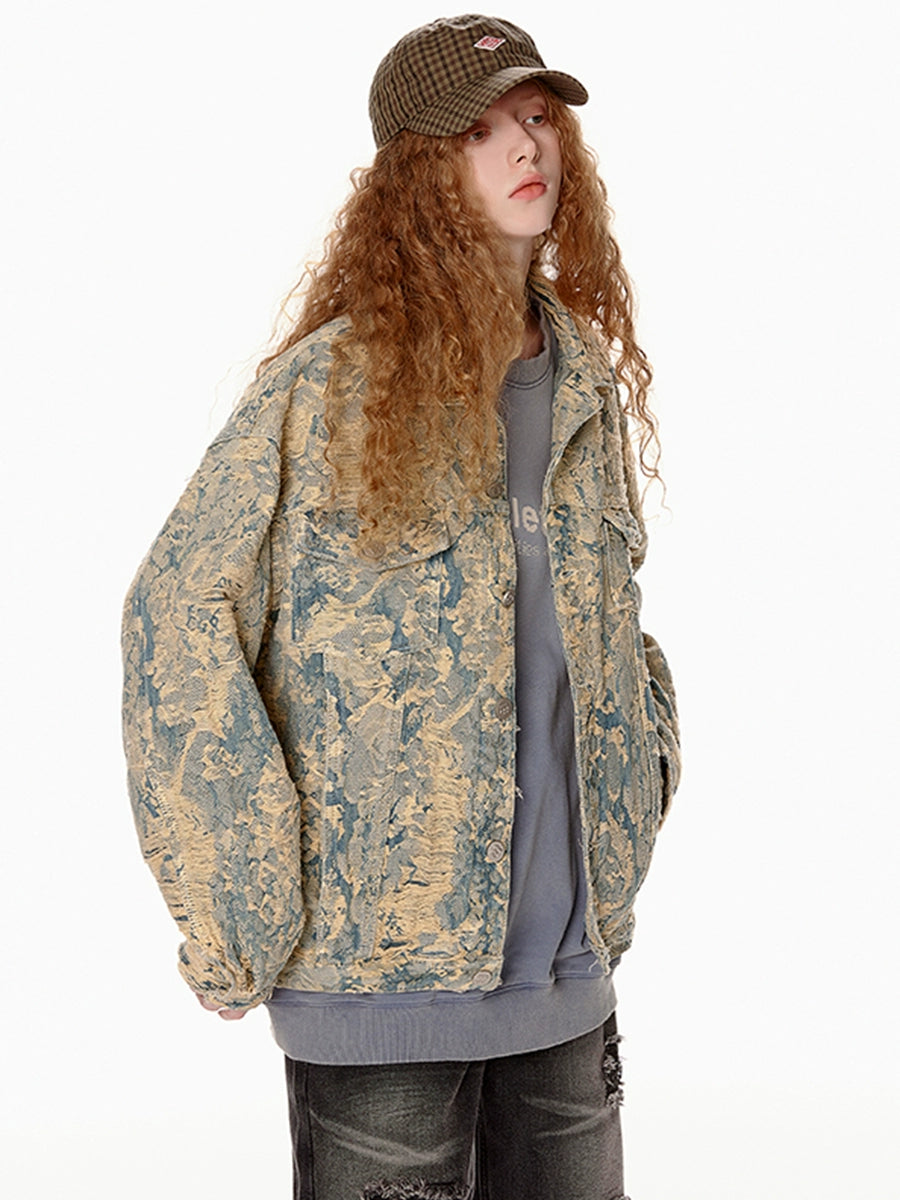 Vintage Tiedye Loose Jacket BET0006