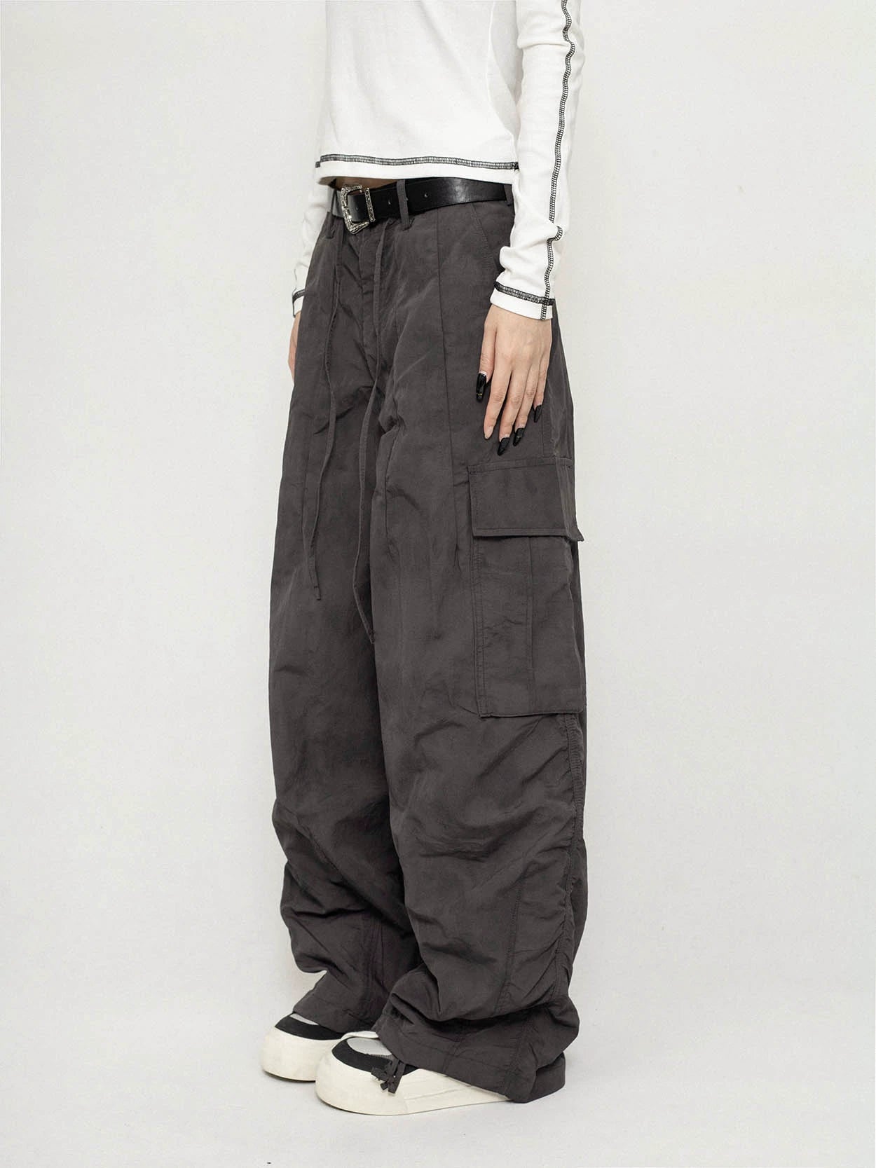 Wide Cargo Pants ZRS0003