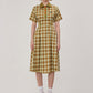 Polo Color Plaid Dress ZZF0258