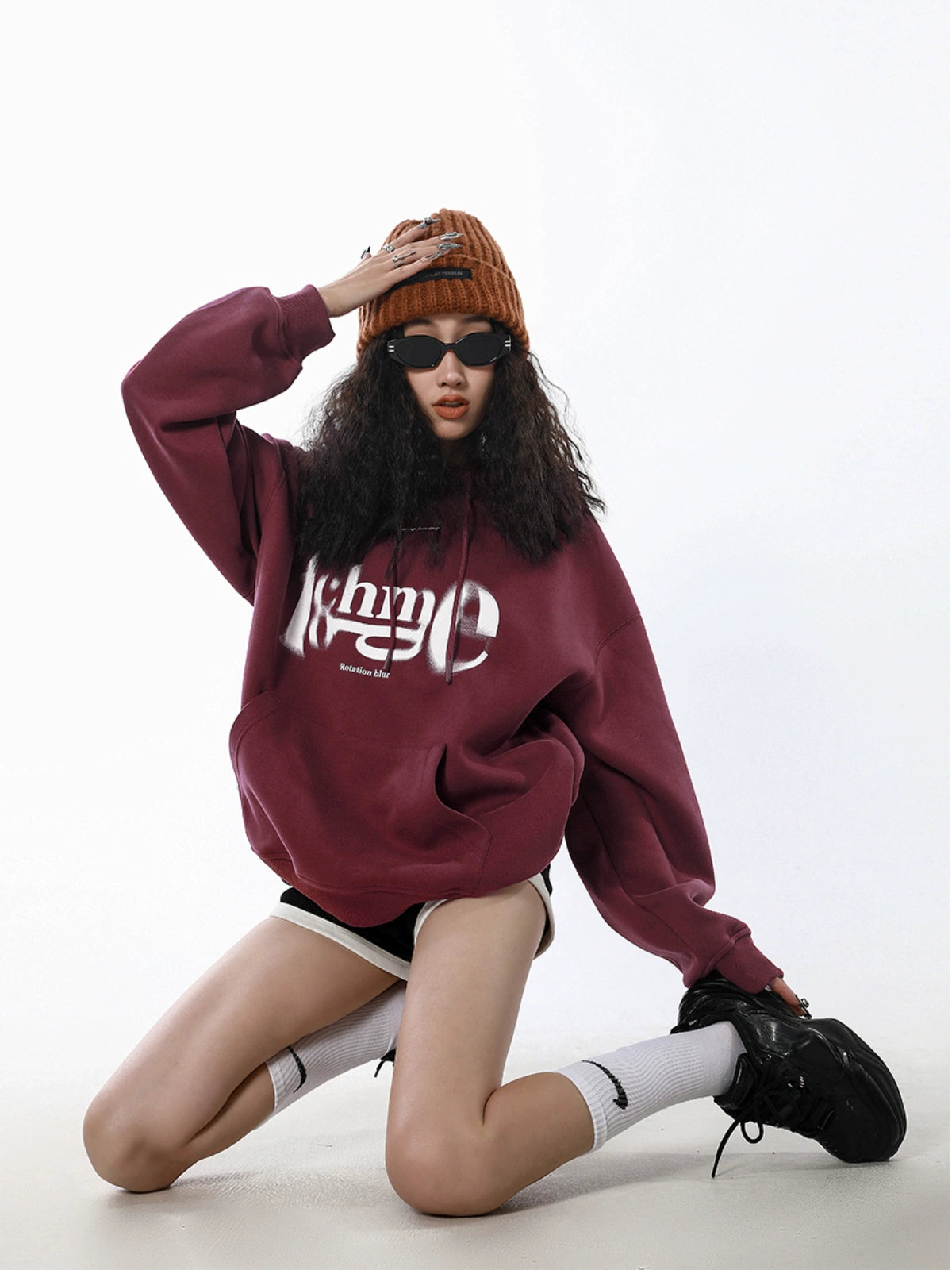 Front Logo Sweat Hoodie ICM0003